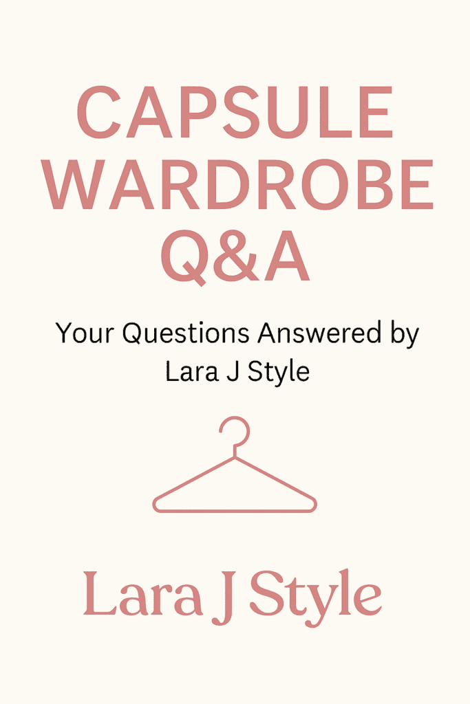 Capsule wardrobe